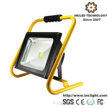 50W 5hrs COB Rechargeable LED Floodlight